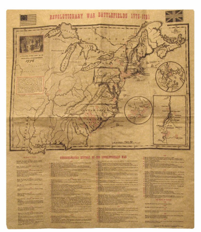 revolutionary war battlefields 1775-1781